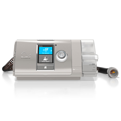 AirCurve 10 ST with HumidAir and ClimateLineAir AirCurve 10 ST bilevel machine with HumidAir humidifier and ClimateLineAir heated tubing