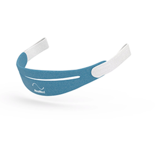 Standard replacement headgear for the AirFit and AirTouch 30i CPAP masks in blue, showing the adjustable strap design