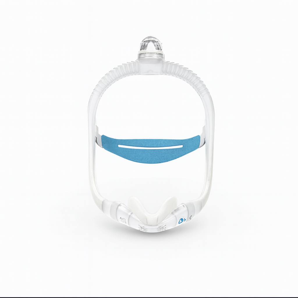 AirTouch N30i Nasal Mask System ResMed AirTouch N30i nasal CPAP mask with memory foam cushion and headgear