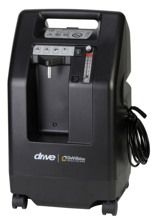 Drive DeVilbiss 5 Liter Oxygen Concentrator 525DS front view