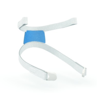 Standard replacement headgear for the AirFit and AirTouch F30i CPAP mask, shown in gray with adjustable straps.